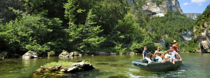 LES BATELIERS DES GORGES DU TARN