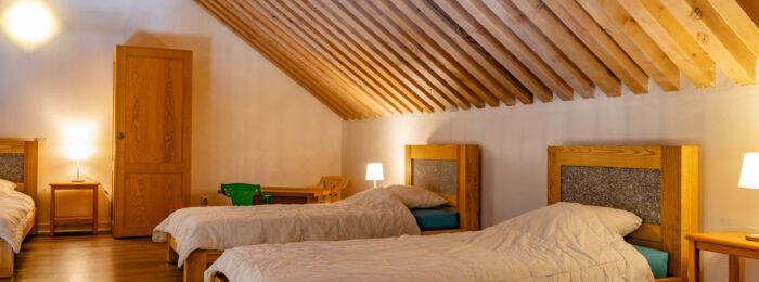 VILLAGE DE GITES DU MAS DE LA BARQUE APPARTEMENT 6 PERSONNES DUPLEX APMR