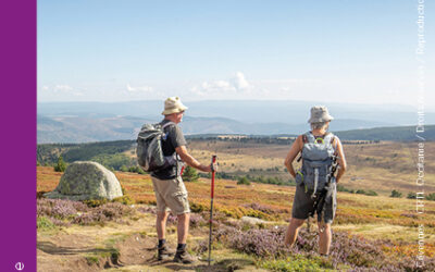 Carte Touristique Mont Lozere 2026